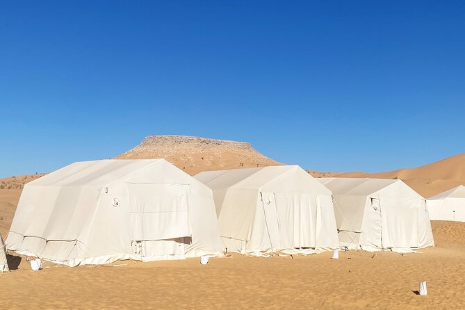 3 Days South Tunisia Discovery Tour with luxury camp and Meals - The Sahara Desert camp night in Douz: dinner, drumming, and cold