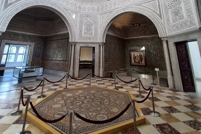 Daytrip Carthage Sidi Bousaid Bardo and Tunis Medina - National Bardo Museum: mosaics, civilizations, and the Monday switch