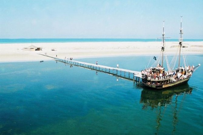 Djerba Flamingo Island Pirate Boatrip - Trip, Lunch & Pick-up - Sailing Toward Ras Rmal: When Pirate Show Meets Open Water