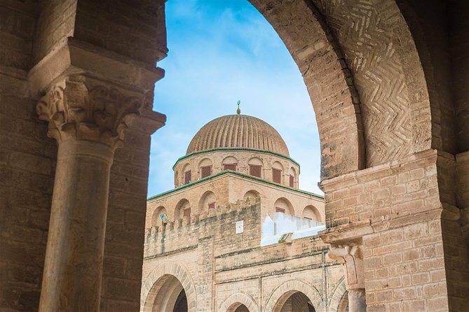 Kairouan day trip from Sousse. - House of the Bey: architecture, repurposing, and carpet-store vibes