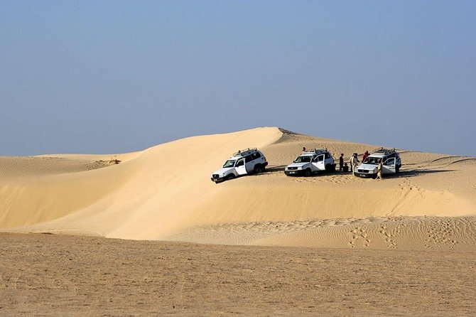 PRIVATE 2 day SAFARI (Ksar Ghilane and Atlas Mountains) from Jerba - Tamezret village break: mint tea, honey cake, and desert daily life