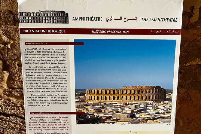 Private Half Day Tour to Roman Coliseum EL JEM from Monastir - Timing that works: how the half day stays comfortable