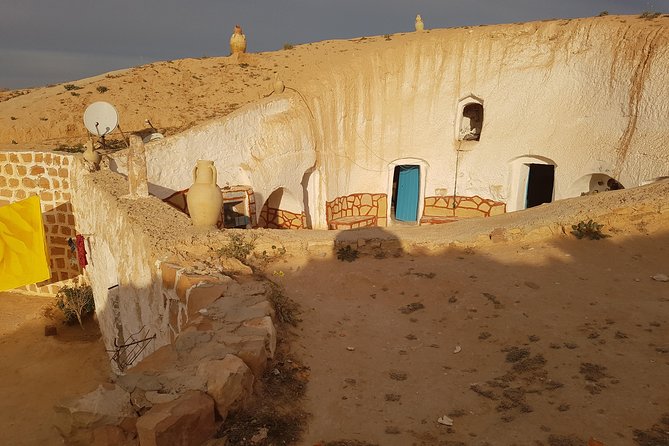 Tatouine - Cheneni - Ksar Ghuilaine - Matmata: 2 days visit - Your first morning: Djerba pickup and the southern route start